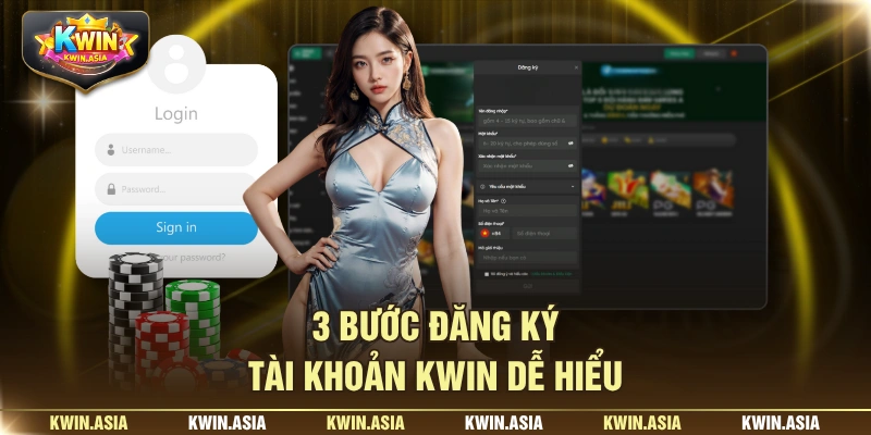 3 bước đăng ký tài khoản KWIN dễ hiểu